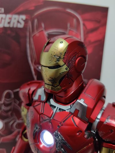 电影杰作 DIECAST 1/6 复仇者联盟 钢铁侠 Mark. 7