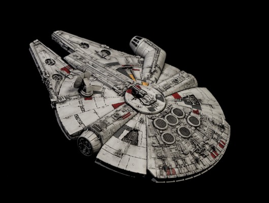 Vehicle Model (015) 星球大战V：帝国反击战 千年隼号