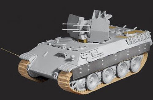 1/35 WW.II 德军 黑豹D型 防空坦克 第653重型坦克营