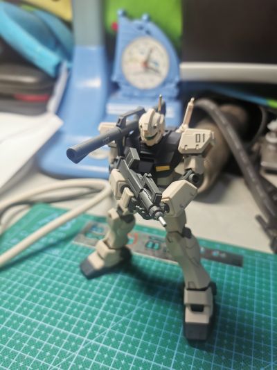 HGUC 1/144 	机动战士高达0083 星尘的回忆  RGM-79C 吉姆 改