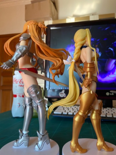 EXQ手办 刀剑神域 Memory Defrag 	爱丽丝·滋贝鲁库 比基尼盔甲Ver. 