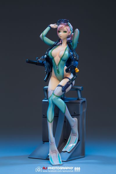 【转载】AJ开箱：DAMTOYS 课后战场系列第三弹 FrogLady-Aegir/蛙娘-艾吉尔 (DMF003)