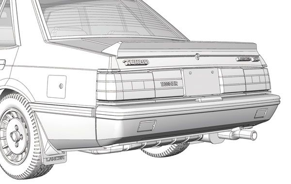 1/24 三菱 Lancer EX 1800GSR Turbo(Inter Cooler) 