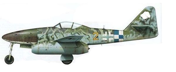 1/18 飞机系列 德国 梅塞施密特 Me 262 A-1a 