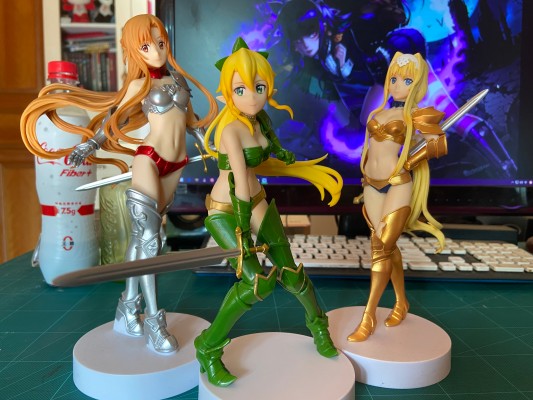 EXQ手办 刀剑神域 Memory Defrag 	爱丽丝·滋贝鲁库 比基尼盔甲Ver. 