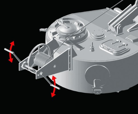 1/35 边缘装甲 虎式 I 坦克救援车 第508重型坦克营 Zimmerit防磁涂层