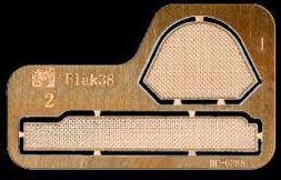 1/35 WW.II 德军 20mm 防空炮 Flak38 初期/ 后期生产型 (2in1) ＆Sd.Ah.51 拖车&炮兵