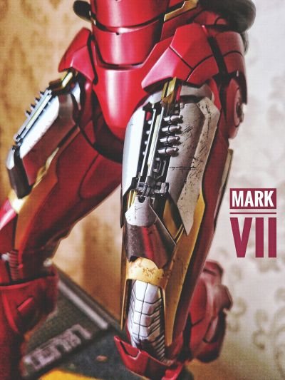 电影杰作 DIECAST 1/6 复仇者联盟 钢铁侠 Mark. 7