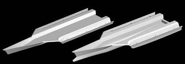 1/700 美国海军 濒海战斗舰 里埃尔·吉福德号 LCS-10＆NSM反舰弹道导弹
