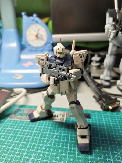 HGUC 1/144 	机动战士高达0083 星尘的回忆  RGM-79C 吉姆 改