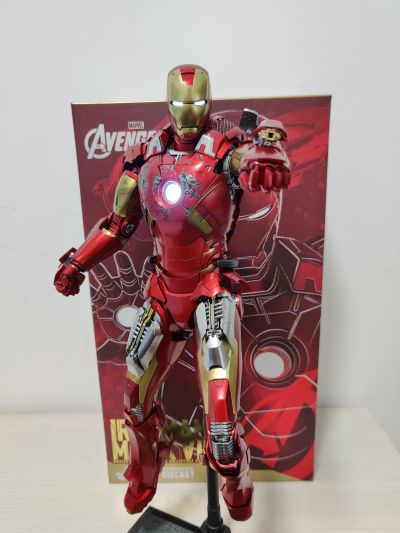 电影杰作 DIECAST 1/6 复仇者联盟 钢铁侠 Mark. 7