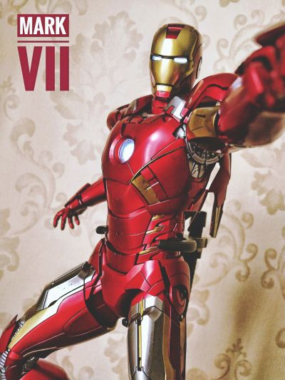 电影杰作 DIECAST 1/6 复仇者联盟 钢铁侠 Mark. 7