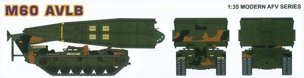 1/35 美军 M60 AVLB 装甲架桥车 (2 in 1) 