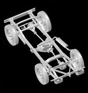 1/35 WW.II 美军 装甲1/4吨 4×4卡车 .50机枪 (3in1)