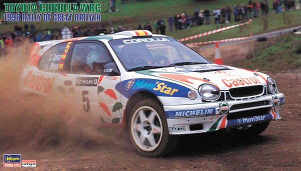 1/24 丰田 卡罗拉 WRC“1998 Rally of Great Britain” 