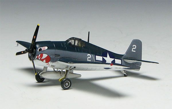 1/144 美国 F6F-3 地狱猫 “VF-27 普林斯顿号航空母舰搭载机”(2机SET) 