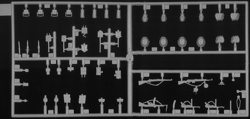 1/35 WW.II 德国 党卫军 第3装甲"骷髅"师  哈尔科夫1943 ＆细节升级零件(装备品)