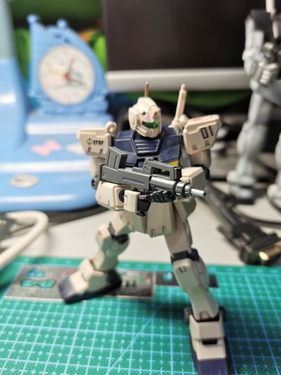 HGUC 1/144 	机动战士高达0083 星尘的回忆  RGM-79C 吉姆 改