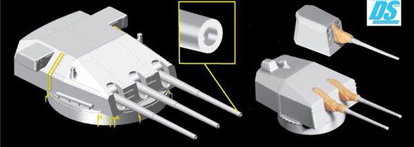 1/350 WW.II 德军 沙恩霍斯特 战列巡洋舰 1940 挪威公海