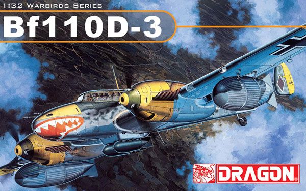 1/32 WW.II 德国空军 梅塞施密特 Bf110D-3 夜战型 / D-1/R-1 Dackelbauch