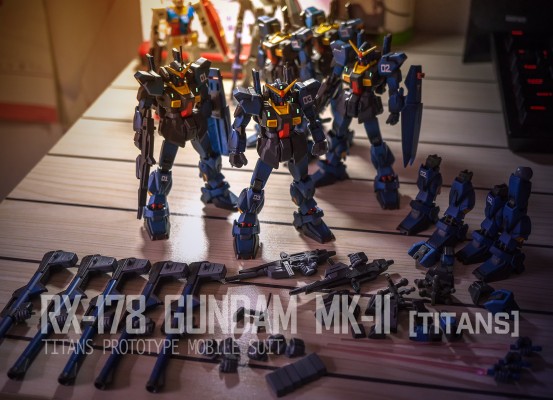 EXTENDED MS In Action 高达Mk－II １号機 ティターンズカラー