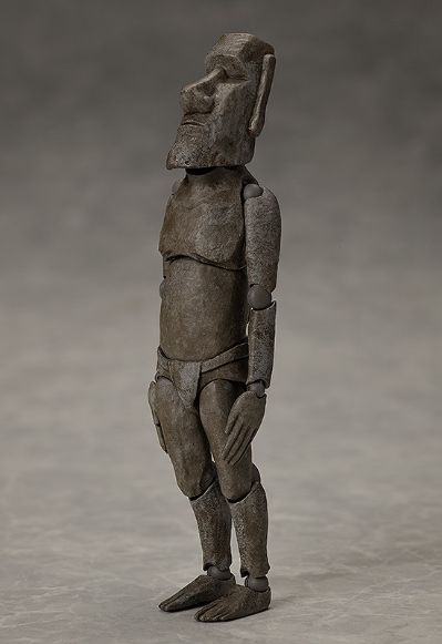figma#SP-127  桌上美术馆 复活节岛 摩艾石像