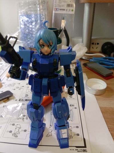 原创机娘系列 四圣兽 - 白虎机娘