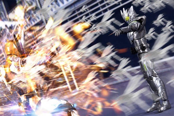 Rider Kick's 手办 假面骑士：零一 假面骑士零一 金属簇蝗虫