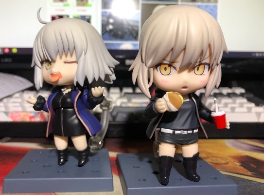 粘土人#1142-DX Fate/Grand Order Saber(Alter) 新宿ver. Cuirassier Noir