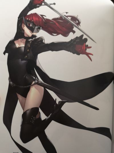 粘土人#1143 女神异闻录5 动画版 高巻杏 怪盗服