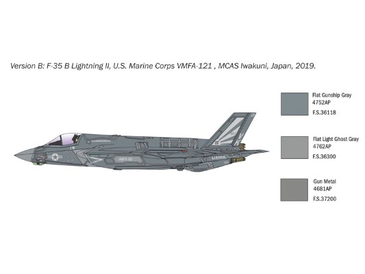 1425 1/72 F-35B闪电II；田宫37192