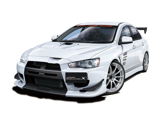 The Tuned Car No.19 1/24 C-WEST CZ4A Lancer Evolution X '07 (Mitsubishi)