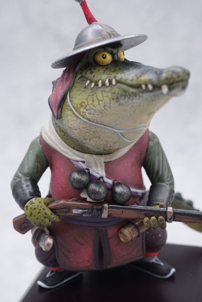 空灵阁×浪潮君物 KLG十浪潮003 大明熊猫 12.5cm 义武奋扬