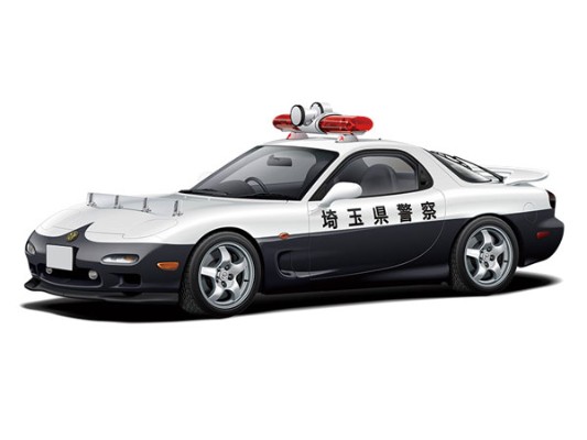汽车模型系列 No.SP 马自达 FD3S RX-7 雷达巡逻车 '98