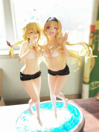 IS〈无限斯特拉托斯〉  夏洛特＆塞西莉娅 泳装