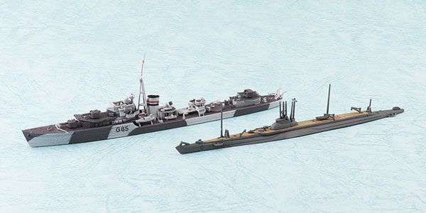 1/700 水线系列 英国海军 驱逐舰 丘比特SP 