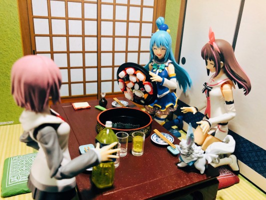 figma #EX-51 Fate / Grand Order 玛修·加拉哈德&芙芙 Shielder