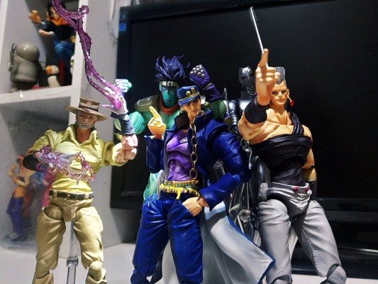 超像可动 JOJO的奇妙冒险 第三部 星尘斗士 银色战车