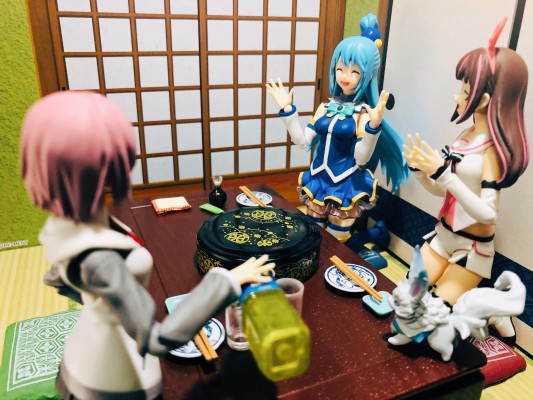 figma #EX-51 Fate / Grand Order 玛修·加拉哈德&芙芙 Shielder