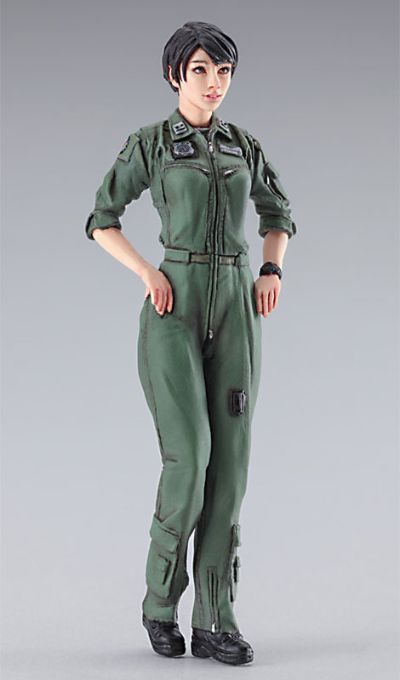 1/72 F-15J 鹰＆日本航空自卫队 女飞行员手办