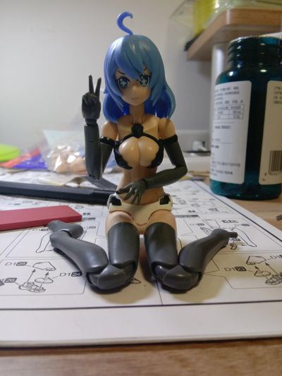 原创机娘系列 四圣兽 - 白虎机娘