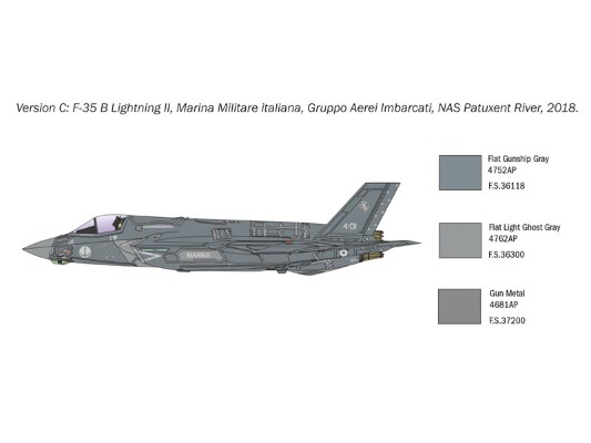 1425 1/72 F-35B闪电II；田宫37192