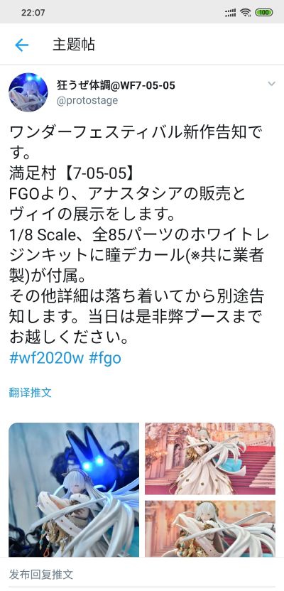 Fate/Grand Order 安娜斯塔西娅·尼古拉耶芙娜·罗曼诺娃