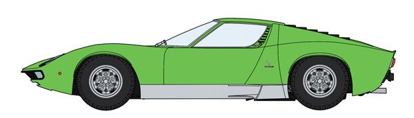 1/24 兰博基尼 Miura P400 SV "Detail-up Version"