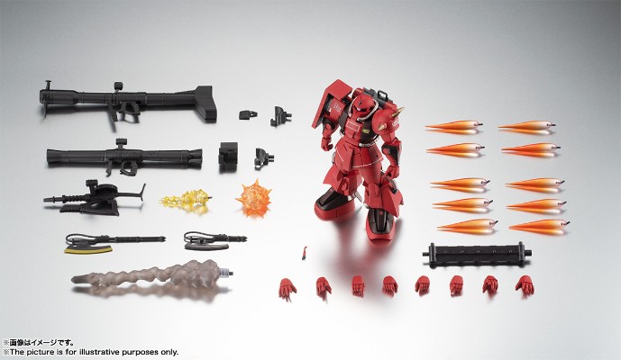ROBOT魂 MS-06R-2 强尼·莱汀 专用 高机动型扎古II ver. A.N.I.M.E.