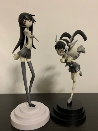 化物语 战场原黑仪 ウエダハジメ 黑白 ver.