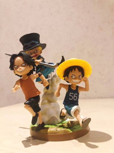 一番赏 海贼王 サボ&ポートガス・D・エース&モンキー･D･路飞 