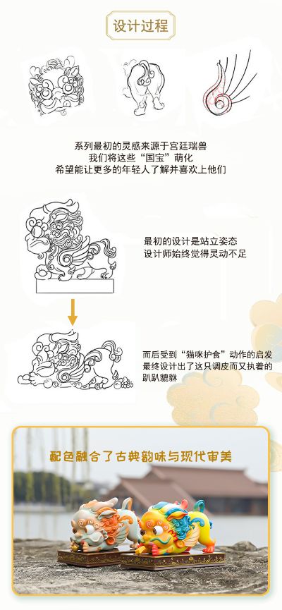 “国宝”萌化 系列  趴趴貔貅