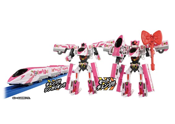 新干线变形机器人 Shinkalion DXS Shinkalion HelloKitty