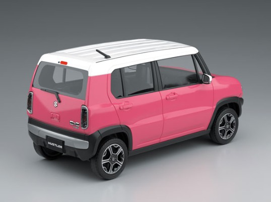 卡扣组合型套件 No.01-C  铃木 Hustler (糖果金属粉)